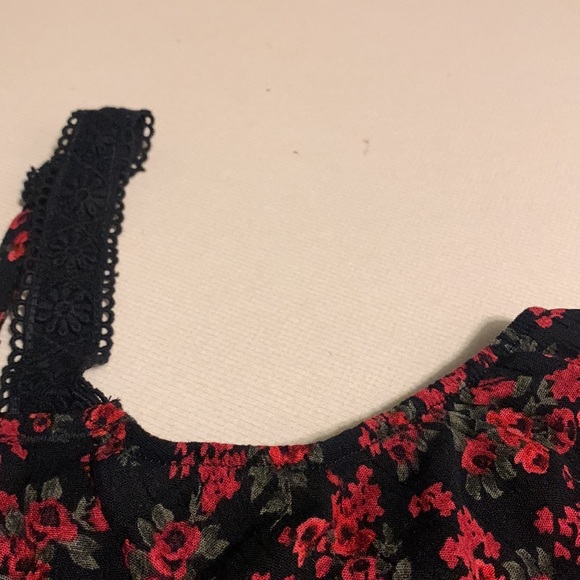 Torrid Floral Print Long Sleeve Blouse - Picture 6 of 7